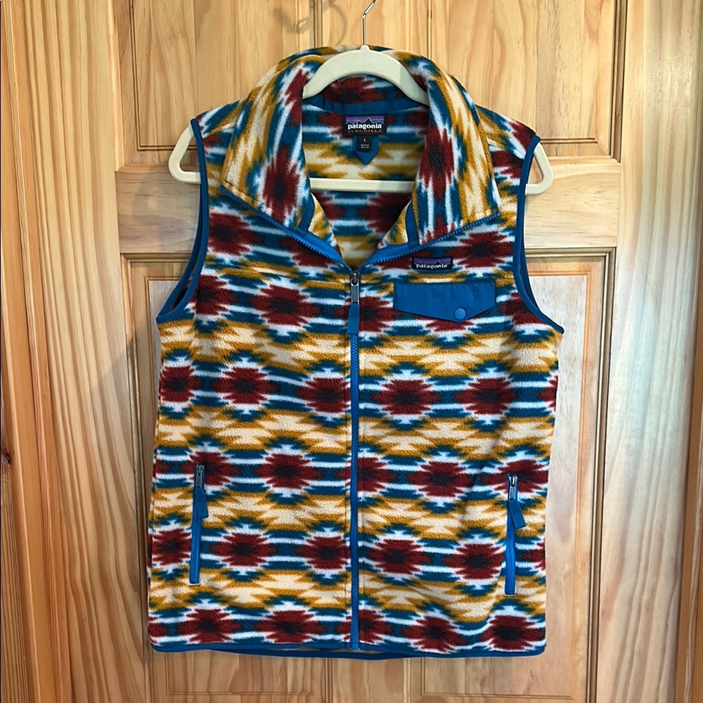 Patagonia Synchilla Multicolor Patterned Vest